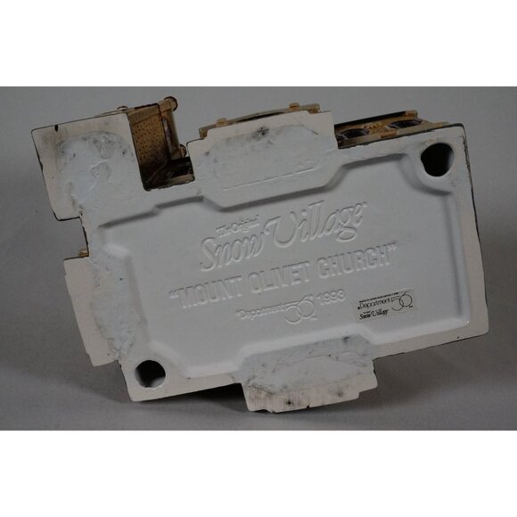 Department 56 Mount Olivet Church Snow Village Lighted House #54429 Building - Picture 7 of 9